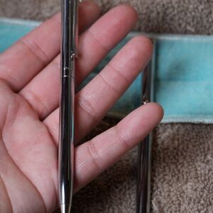 Tiffany & Co. Blue Velvet Jewelry Pouch